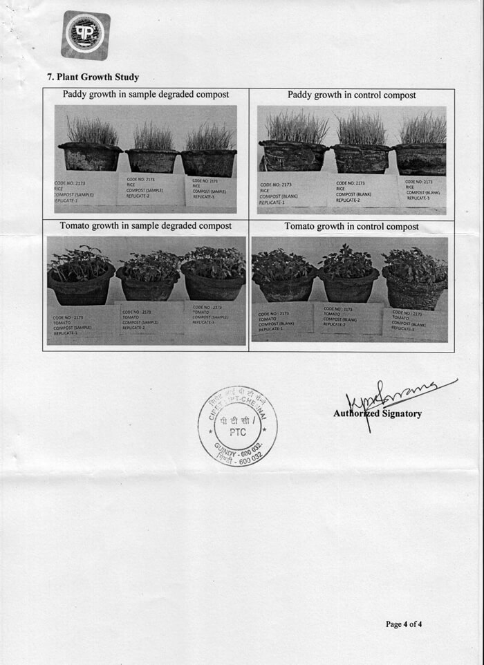 CIPET Final Report - Plant Growth Study